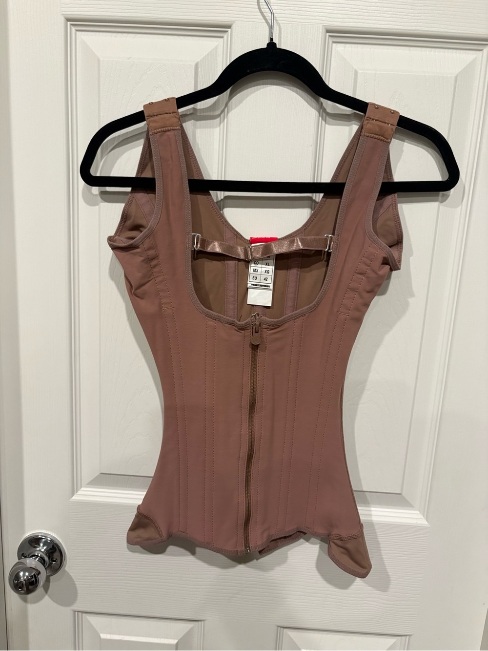 NWT Fajas Salome Waist Trainer Vest Cocoa M